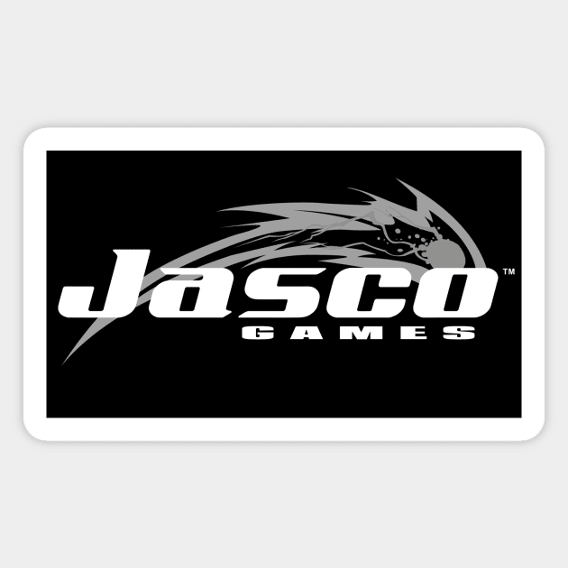 Jasco Games White Logo Magnet by JascoGames